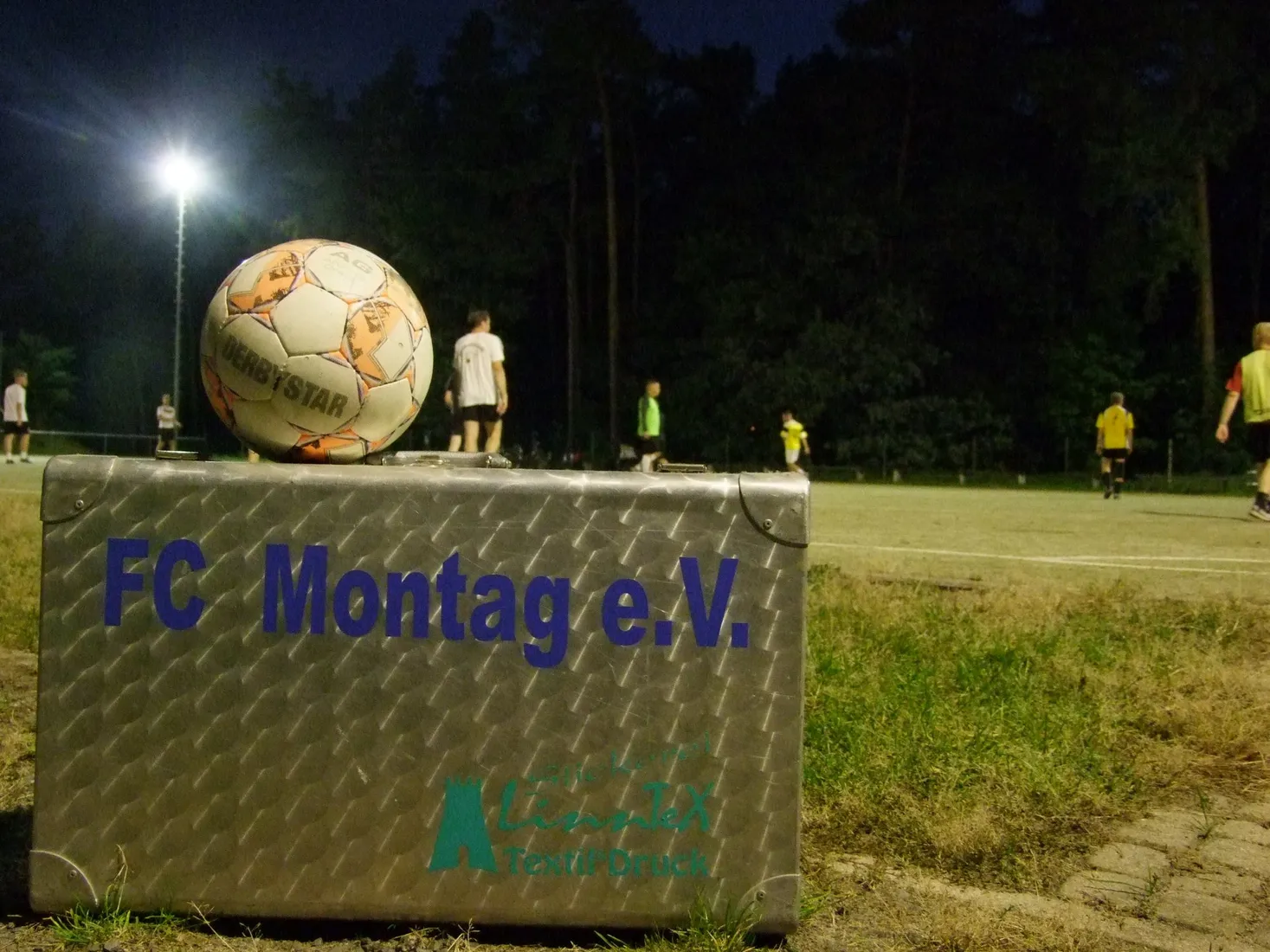 Beim Training…